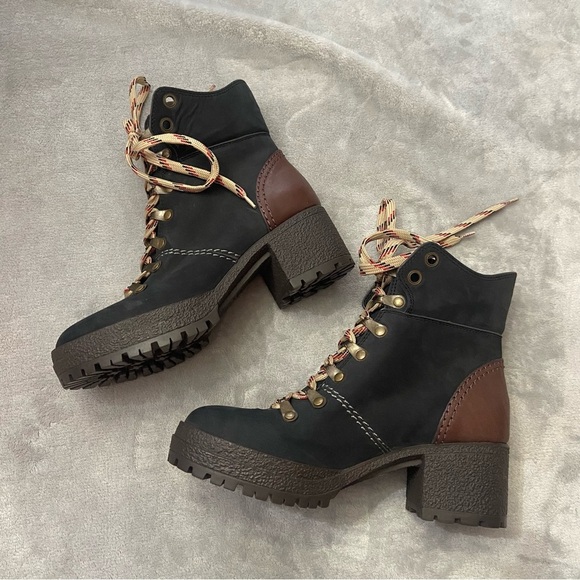 New! See by Chloe Eileen Mid Heel 40mm Boots Leather - Picture 11 of 12